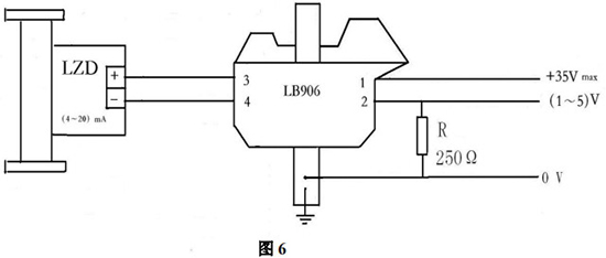 金屬轉(zhuǎn)子流量計防爆接線圖